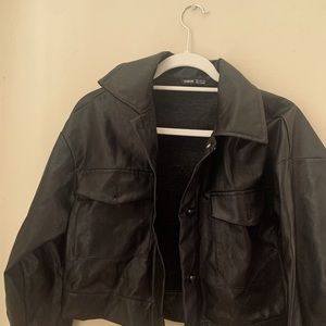 SHEIN leather jacket